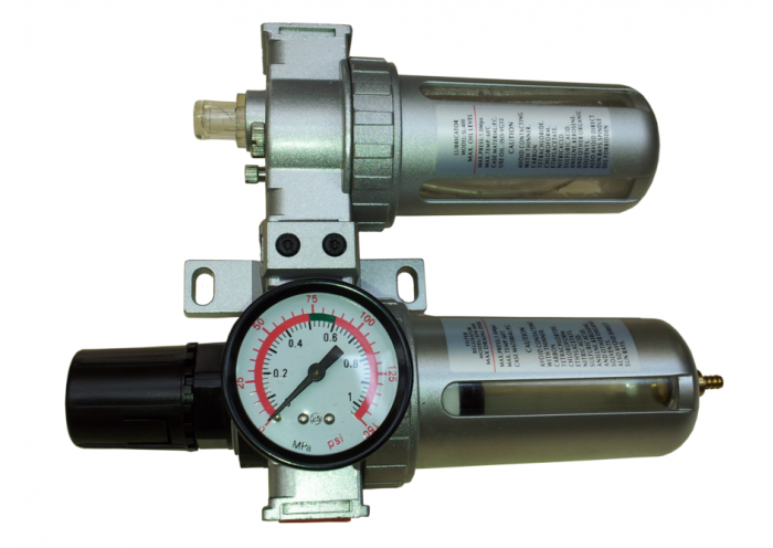 Filtru aer dublu STAGER 4530100002, pentru compresor, 10 bar, 1/4 inch
