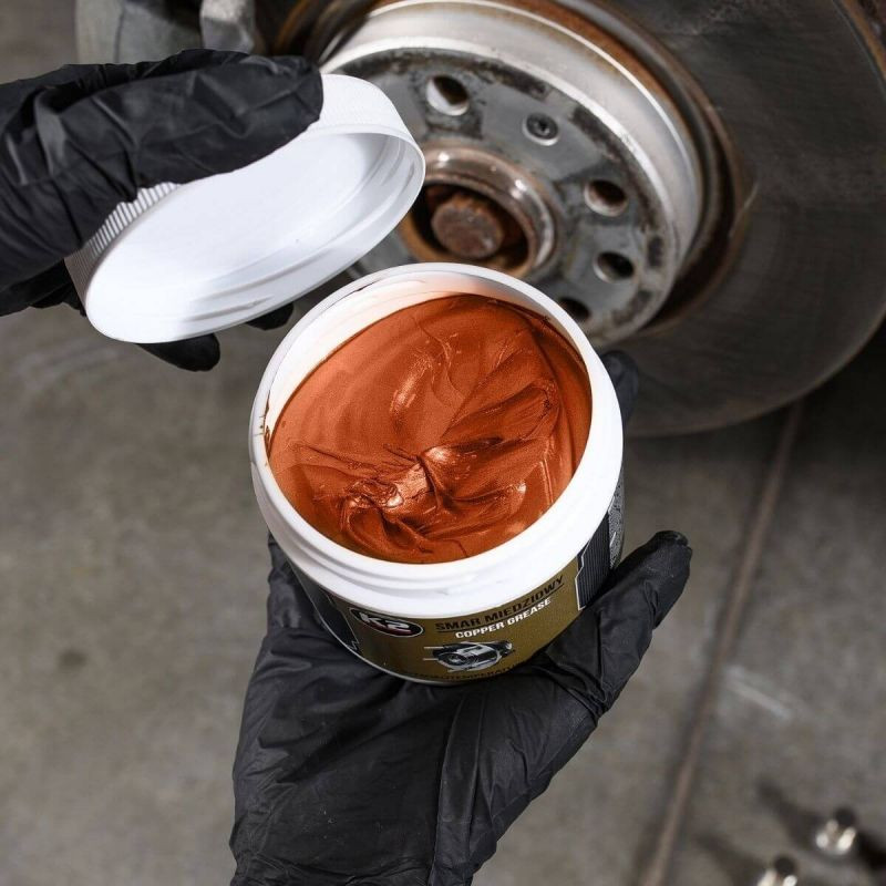 Vaselina cu cupru K2 COPPER GREASE W123, 500 grame, temperatura maxima 1100 Celsius
