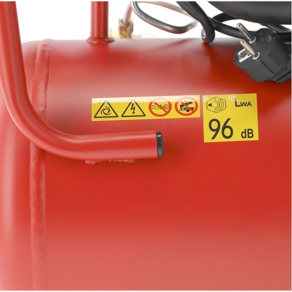 Compresor de aer YATO YT-23300, 1500 W, debit 200 l/min, 8 bar, 2850 rpm, butelie 24 litri, cu ulei