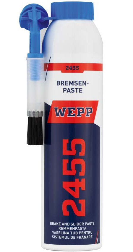 Vaselina ceramica pentru frane WEPP Bremsen-Paste 2455, cu perie, 200 ml