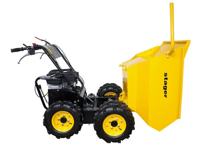 Roaba cu motor termic STAGER RMT500 5160009618, 6.5CP, 500kg, 6 roti