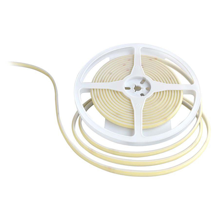 Banda LED COB V-TAC SKU-23143, 10 W, 24 V, 320 diode, 840 lm/m, IP67, verde