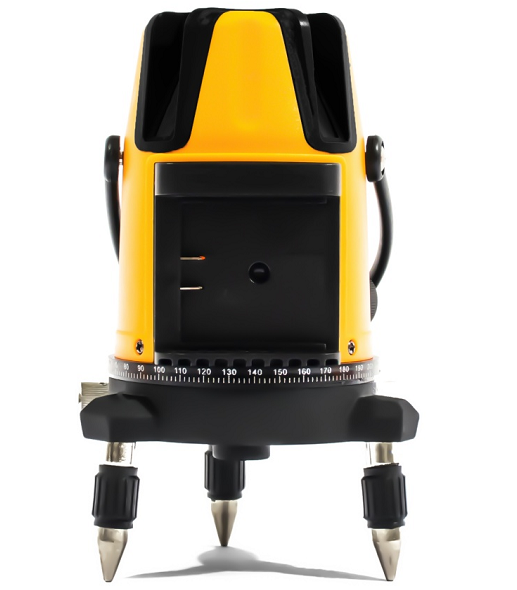 Nivela laser ROTOR RLE-3D 14623, 3 linii, precizie 2 mm/5m, distanta maxima 40 m, timp de nivelare 5s, fara stativ