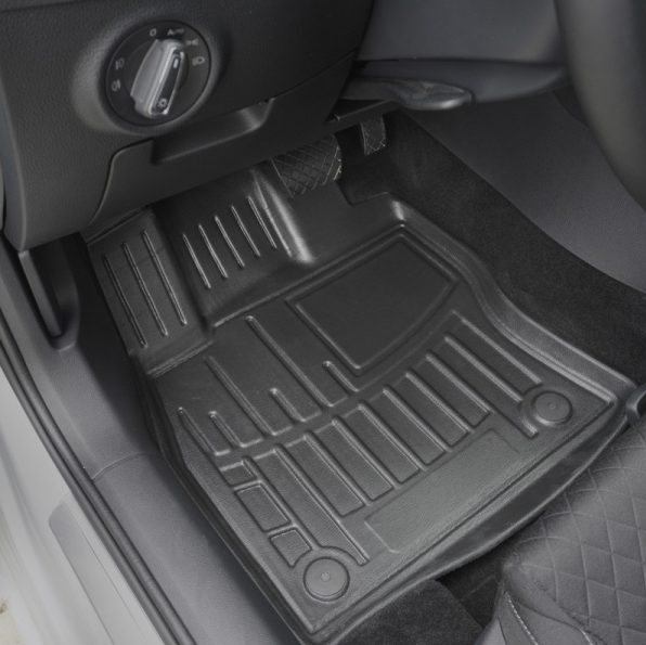 Set covorase auto din cauciuc UMBRELLA 126611, negru, pentru Seat Ibiza V, 2017-