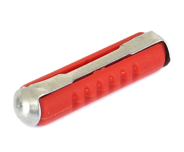 Set 100 sigurante fuzibile cilindrice TECNOPART 10311, 25 A, rosii, pret pe bucata