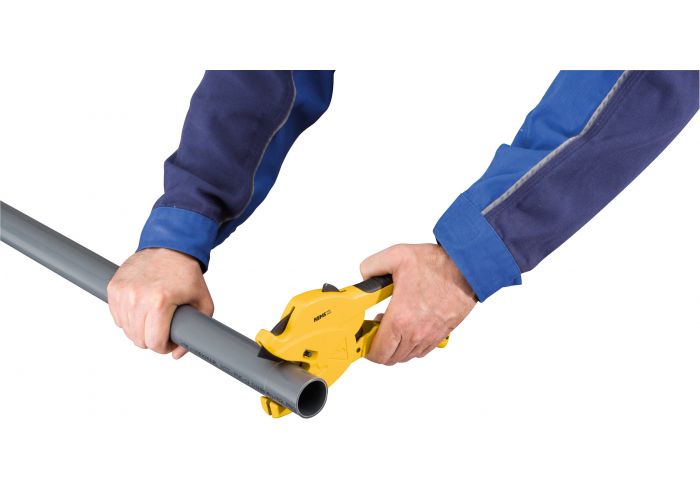 Foarfeca pentru taiat tevi REMS ROS P 42 S 8400291010R, capacitate taiere 42 mm, metal, galben, 291010 R
