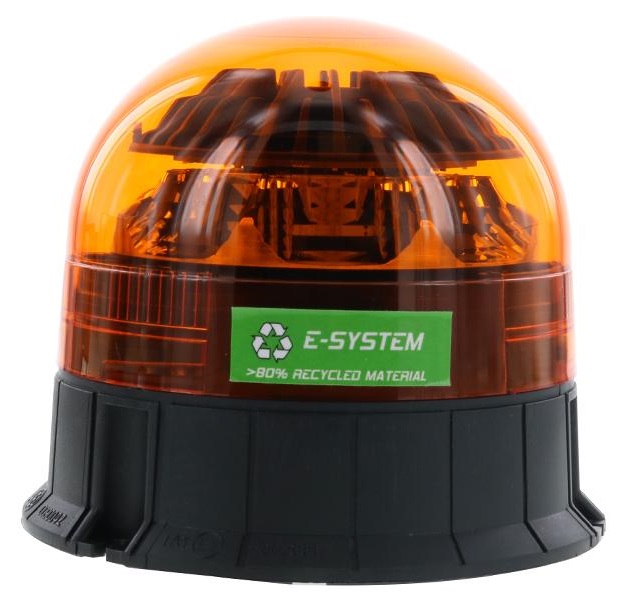 Girofar LED VIGNAL E-VENUS D16152, 10-30V, 7W, 146 x 127 mm, culoare portocaliu, prindere in 3 puncte