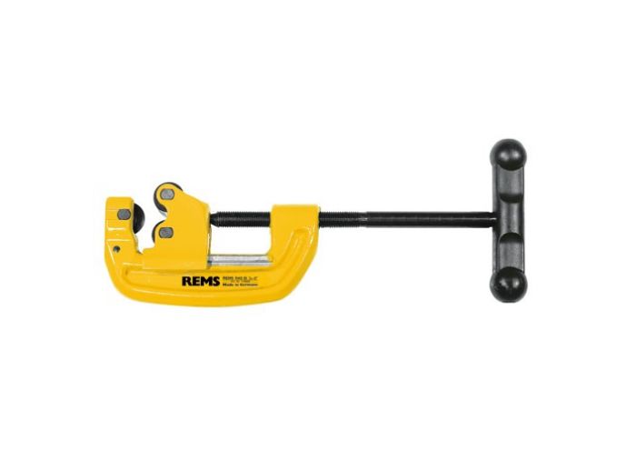 Taietor tevi otel REMS RAS St 8400113000R, 1/8 - 2 inch, pentru tevi de otel, metal, galben, 113000