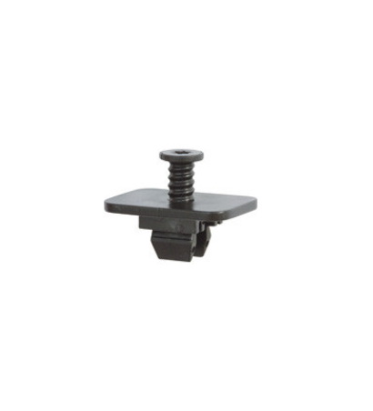 Set 10 bumbi pentru prindere RESTAGRAF 130128, clips expandabil, din plastic, negru