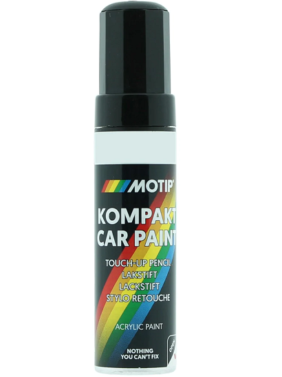 Marker vopsea retus auto MOTIP KOMPAKT LACKSTIFT Acryl 953729, culoare albastru metalizat, 12 ml
