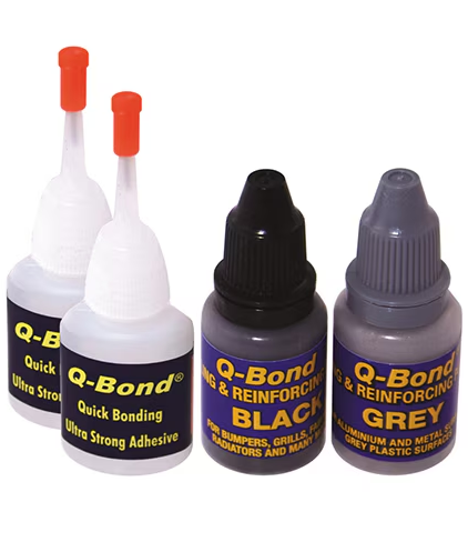 Solutie adeziv 2K super-rapida pentru reparatii materiale KENT Q-Bond WQB2, bi-component