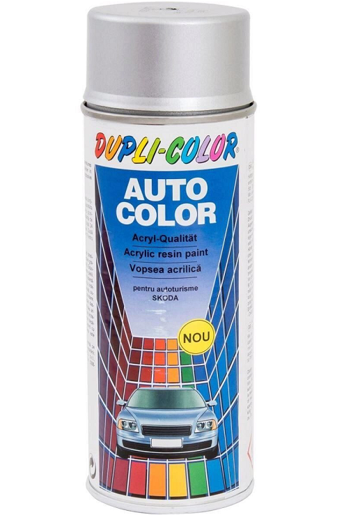 Spray vopsea auto DUPLI-COLOR Skoda 350507, argintiu briliant, 350 ml