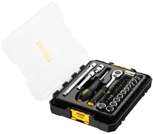 Set 48 chei tubulare STANLEY FatMax M PRO-STACK 9-81-010, cutie depozitare