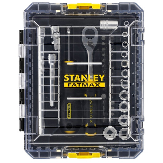 Set 48 chei tubulare STANLEY FatMax M PRO-STACK 9-81-010, cutie depozitare
