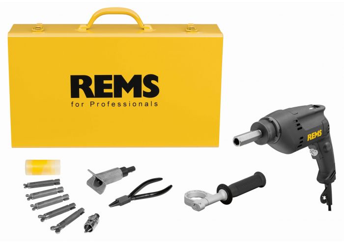 Masina de gaurit tevi de cupru REMS Hurrican Set 12-14-16-18-22 8400151010R220, 151010 R220