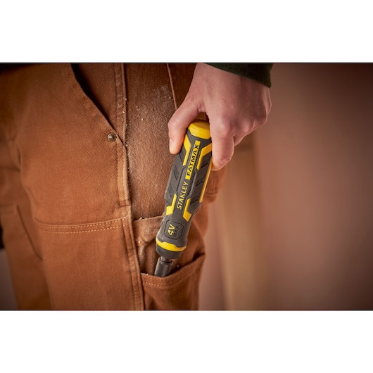 Surubelnita electrica STANLEY FatMax Power Assist 6-67-190, 0.9 Nm, 300 rpm, acumulator 4V, 1.5 Ah