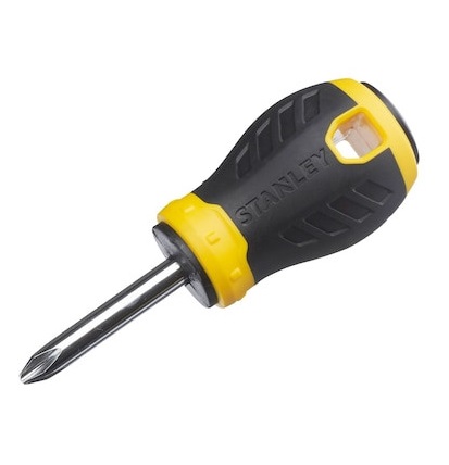 Surubelnita STANLEY Essential Stubby 0-60-329, profil pozidrive, tija PZ2 x 30 mm