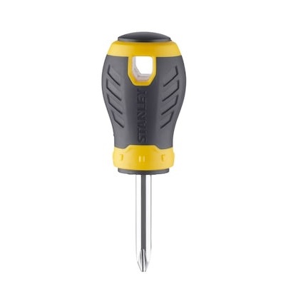 Surubelnita STANLEY Essential Stubby 0-60-329, profil pozidrive, tija PZ2 x 30 mm