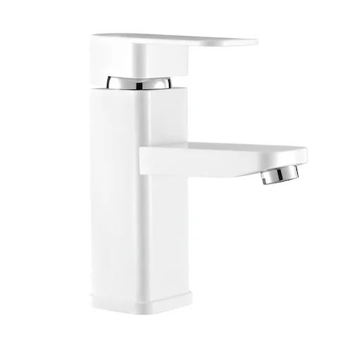 Baterie pentru baie PLAMIX Kub-001 14569, monocomanda, conexiune cu piulita, din termoplastic, negru, fara racorduri