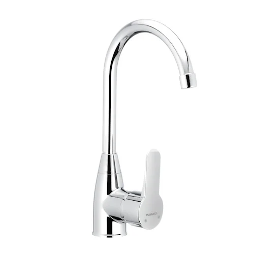 Baterie pentru bucatarie PLAMIX Mario-011 Chrome 14571, monocomanda, conexiune cu piulita, din termoplastic, cromat, fara racorduri