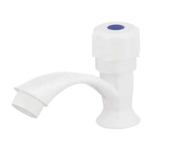 Robinet pentru apa PLAMIX Mono-001 White 14577, din plastic dur, alb