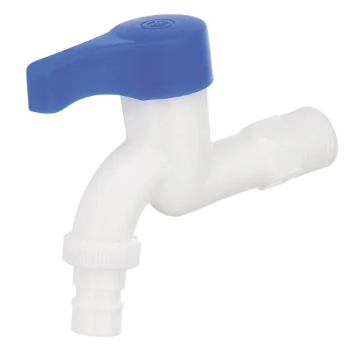 Robinet pentru apa PLAMIX Mono-003 White 14579, din plastic dur, alb