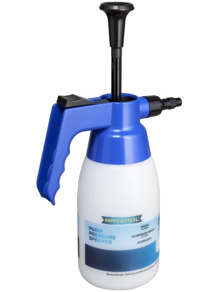 Pulverizator manual RAVENOL Pump Pressure Sprayer 1370351-001, volum 1 litru, presiune de lucru 3 bar, duza 0.8 mm