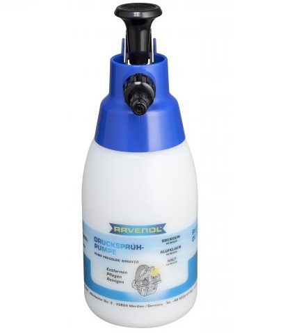 Pulverizator manual RAVENOL Pump Pressure Sprayer 1370351-001, volum 1 litru, presiune de lucru 3 bar, duza 0.8 mm
