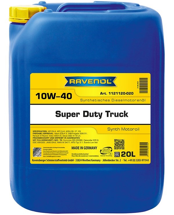 Ulei motor camion SDT Super Duty Truck 10W40 1121120-020, volum 20 litri, sintetic