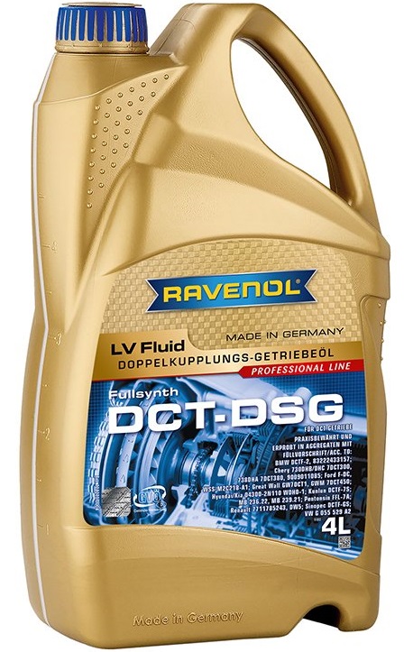 Ulei transmisie automata RAVENOL ATF DCT-DSG LV Fluid 1212107-004, volum 4 litri, full sintetic