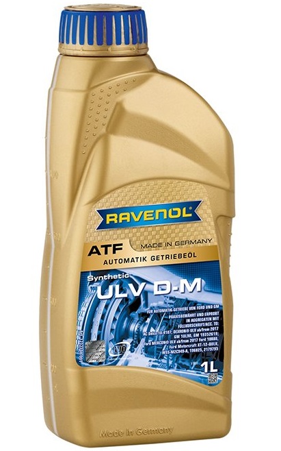 Ulei transmisie automata RAVENOL ATF ULV D-M 1212108-001, volum 1 litru, sintetic