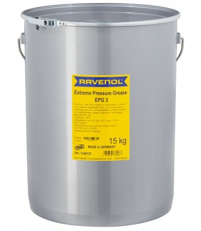 Vaselina universala RAVENOL Extreme Pressure Grease EPG3 1340127-015, recipient 15 kg
