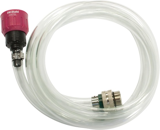 Furtun pentru incarcare ulei cutie viteze SW-STAHL 08475L, mufa din otel, pentru VAG DSG
