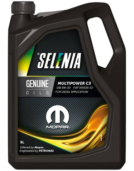 Ulei motor SELENIA Multipower C3 5W30 70551MF2EU, volum 5 litri, sintetic
