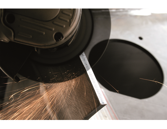 Disc pentru polizare FOERCH Cool Vision 5809 125 40, 125 x 4 x 22.23 mm, cu 3 fante, pentru inox/otel