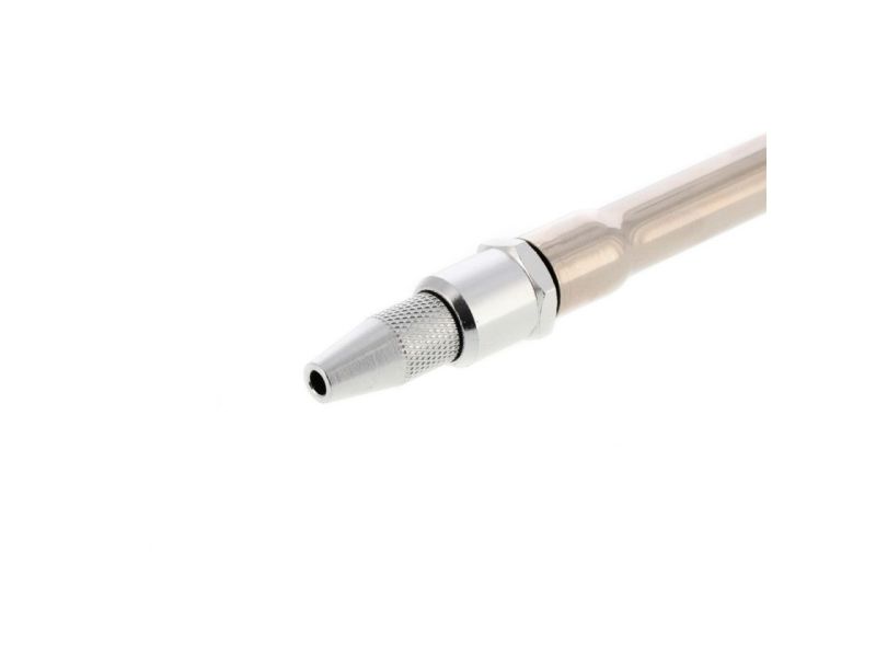 Pistol de suflat aer pneumatic AIRPRESS 45027, cupla 1/4 inch, lungime 1 m, 2 duze incluse