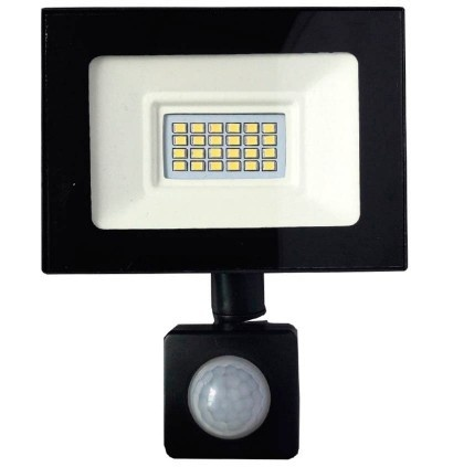 Proiector LED cu senzor de miscare VARGO V-330320, 20W, 6500K, lumina rece