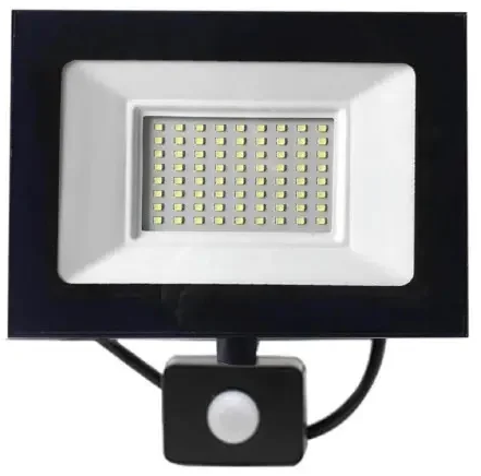 Proiector LED cu senzor de miscare VARGO V-330350, 50W, 6500K, lumina rece