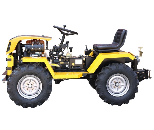 Minitractor articulat ProGARDEN Campo T12 G2 4560000079, 4x4, 12CP, 456CC, diesel, ridicare hidraulica fata-spate, roti 6.00-12