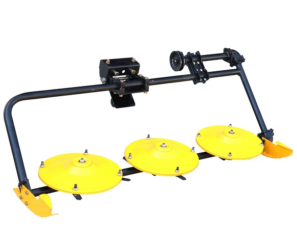 Cositoare frontala rotativa ProGARDEN Campo T18 4560000080, cu 3 discuri, pentru minitractoare