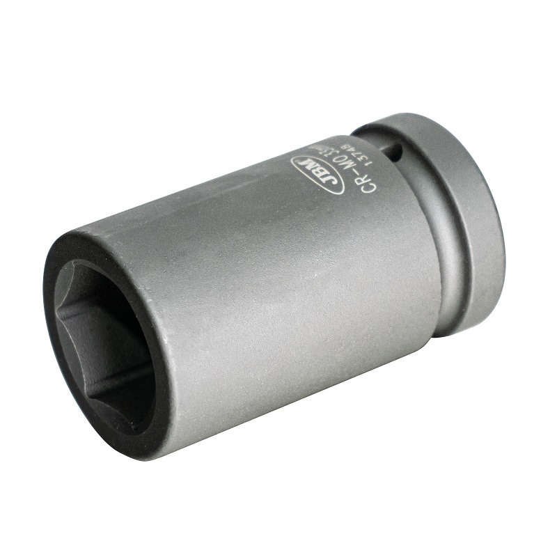 Cheie tubulara de impact JBM 13748, lungime 175 mm, antrenor 1 inch, profil hexagonal, deschidere cheie 33 mm, crom molibden