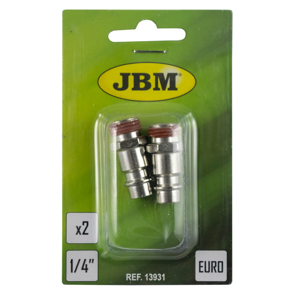 Cupla pentru aer comprimat JBM 13931, EURO, 7 mm, cu filet exterior, 1/4 inch