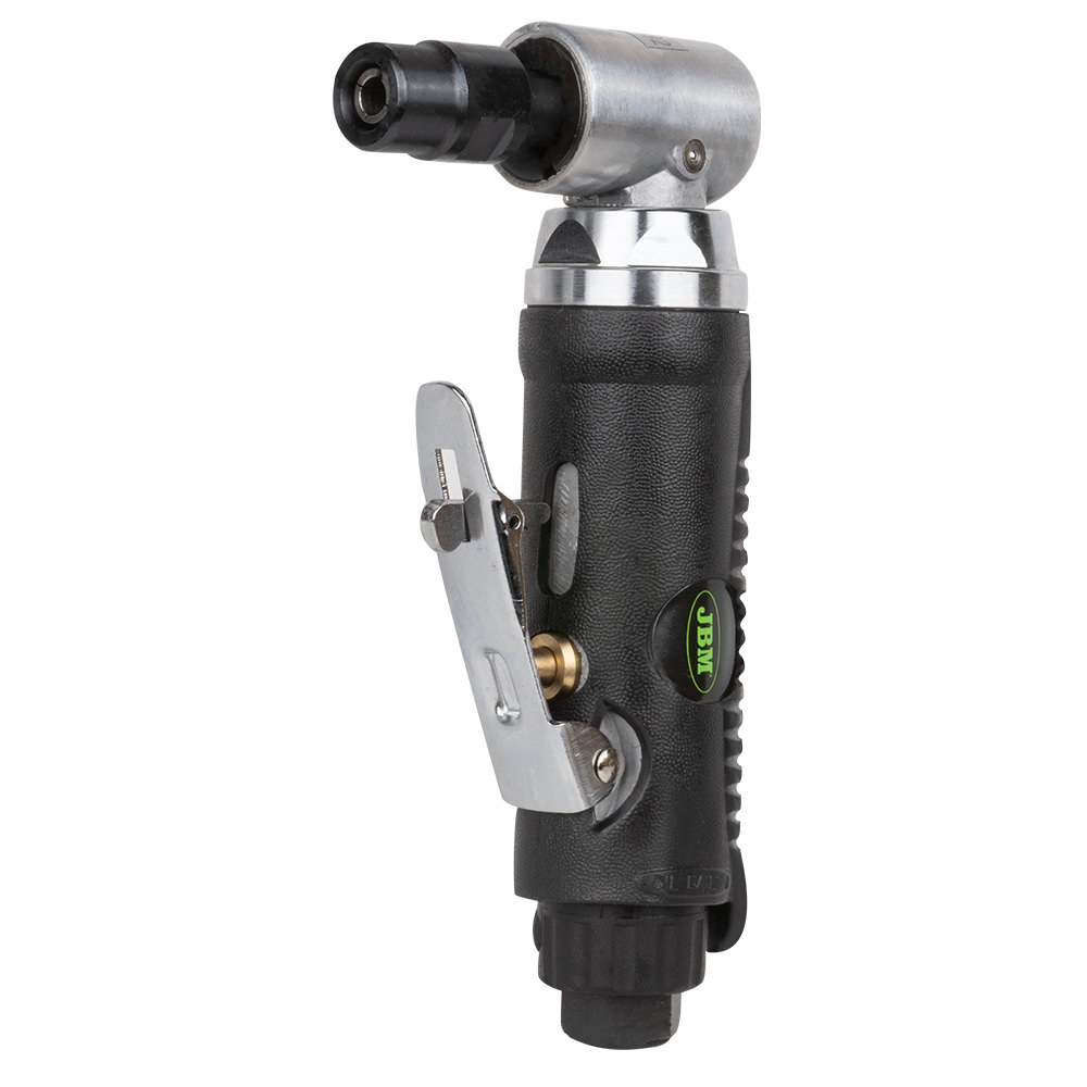 Polizor/biax unghiular pneumatic JBM 52528, unghi 90 grade, antrenor patrat 1/4 inch, cupla 1/4 inch, 20000 rpm, consum aer 113 l/min, 6.3 bar