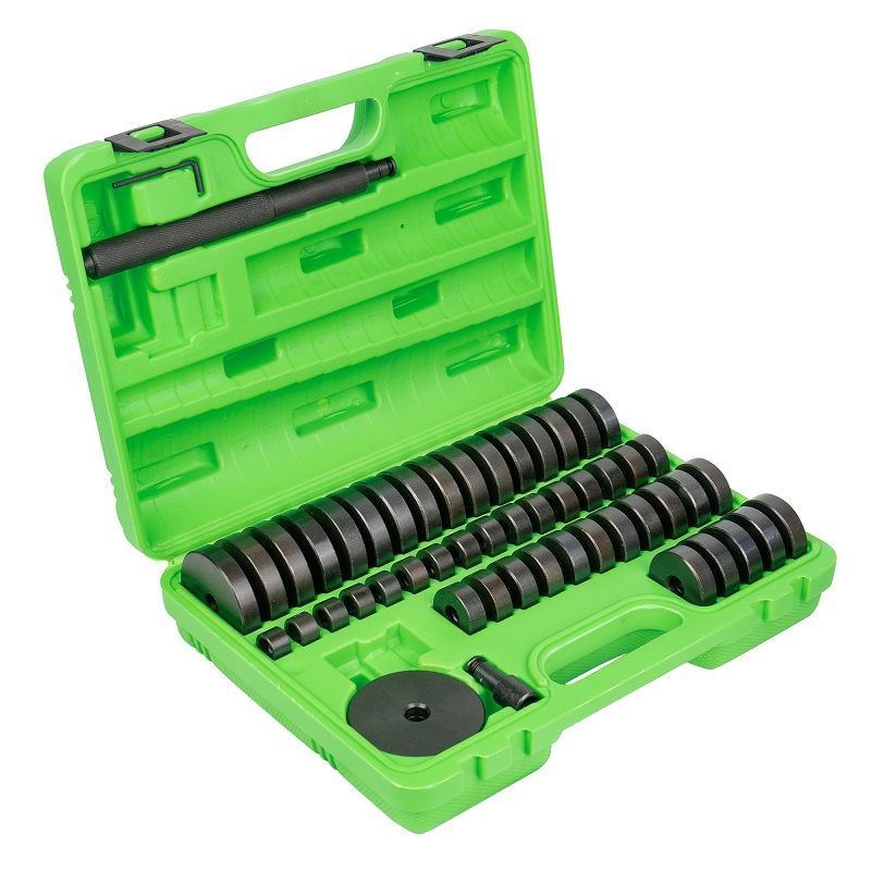 Set 52 piese pentru montaj rulmenti JBM 53058, lungime maxima 220 mm, cutie depozitare