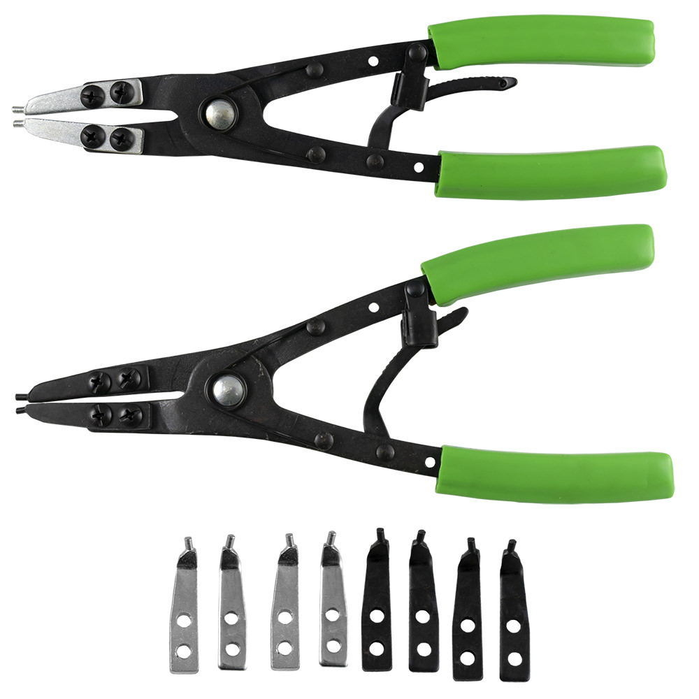 Set 2 clesti Seger cu varfuri interschimbabile JBM 53389, 16 varfuri drepte, 15 grade, 45 grade, 90 grade, 8 suruburi, cutie depozitare
