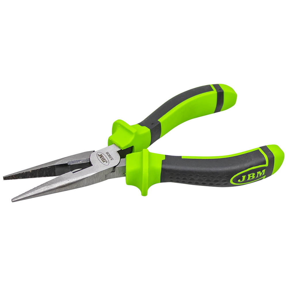 Cleste cu varf lung JBM 53908, lungime 160 mm/ 6 inch, otel crom vanadiu