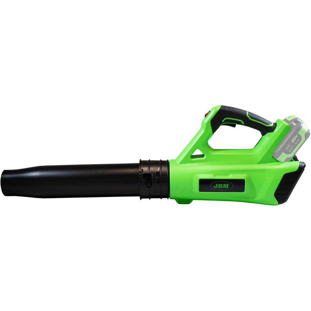 Suflanta pentru frunze pe acumulator JBM 60030, 20V, 280W, debit aer 312-520 mc/h, fara acumulator, fara incarcator