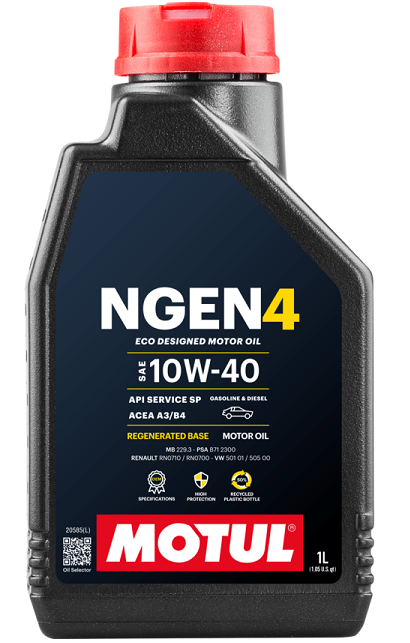 Ulei motor MOTUL NGEN 4 10W40, volum 1 litru, sintetic