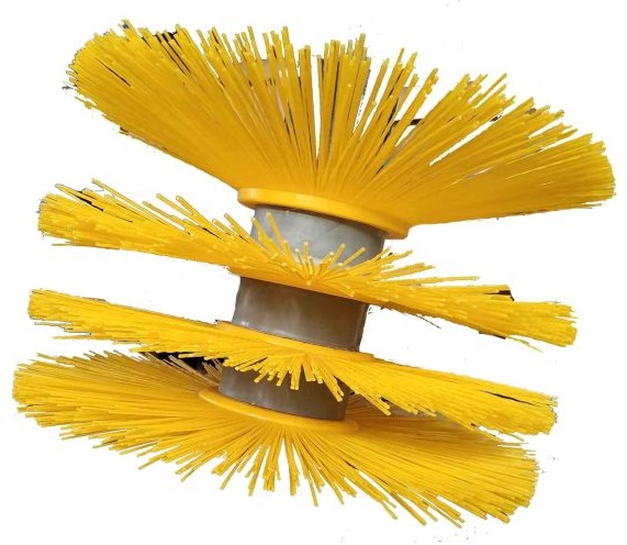 Set perii din plastic TEXAS 4800440602, latime de lucru 60 cm, pentru masinile de maturat Texas Handy Sweep 601/640/645/650/675/690
