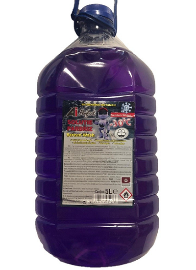 Lichid de parbriz pentru iarna AI PERFECT 6422704001673, temperatura inghet -30 Celsius, 5 litri